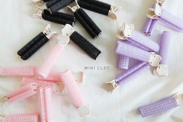 【現貨】韓國 Miniclef 大人孩子都可用的髮根捲 髮根夾 一組四個