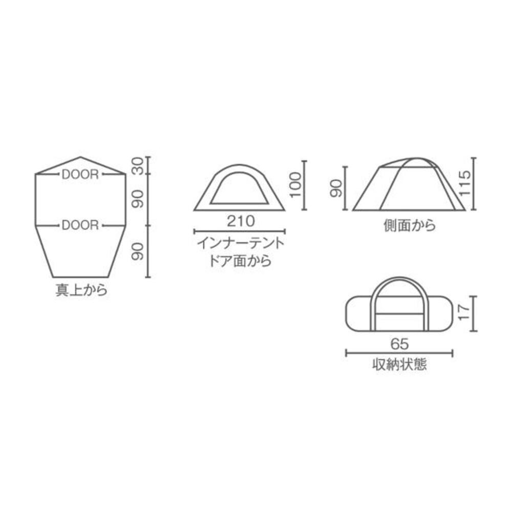 Coleman 上拉式快搭圓頂帳 CM-39089