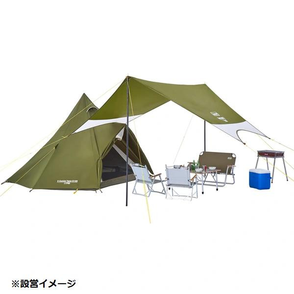 Coleman 橄欖 山印地安帳篷 CM-38140