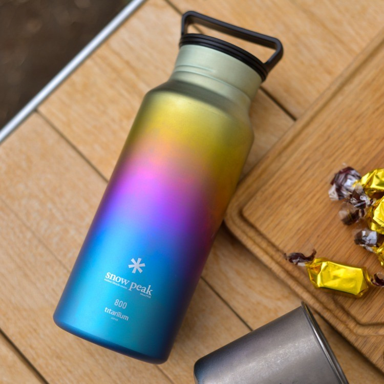 Snow Peak 鈦製水瓶 800ml TW-800