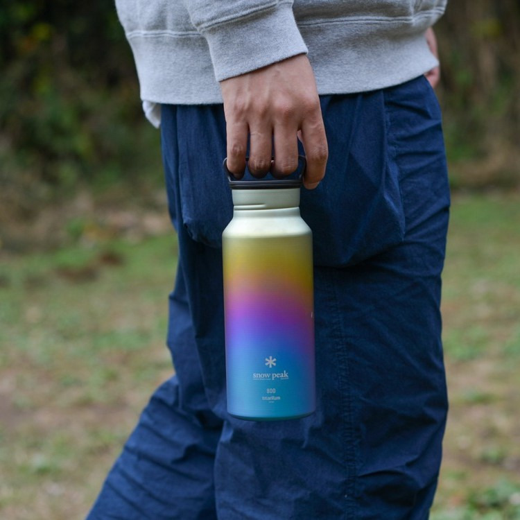 Snow Peak 鈦製水瓶 800ml TW-800