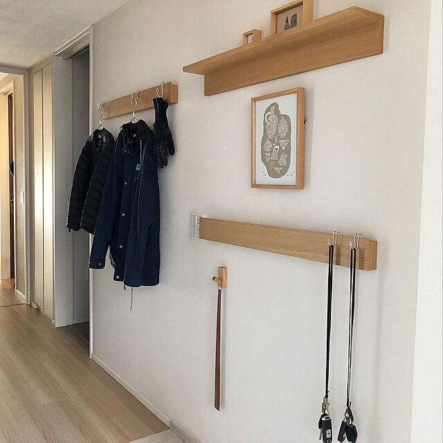 MUJI 壁掛 層架 L型