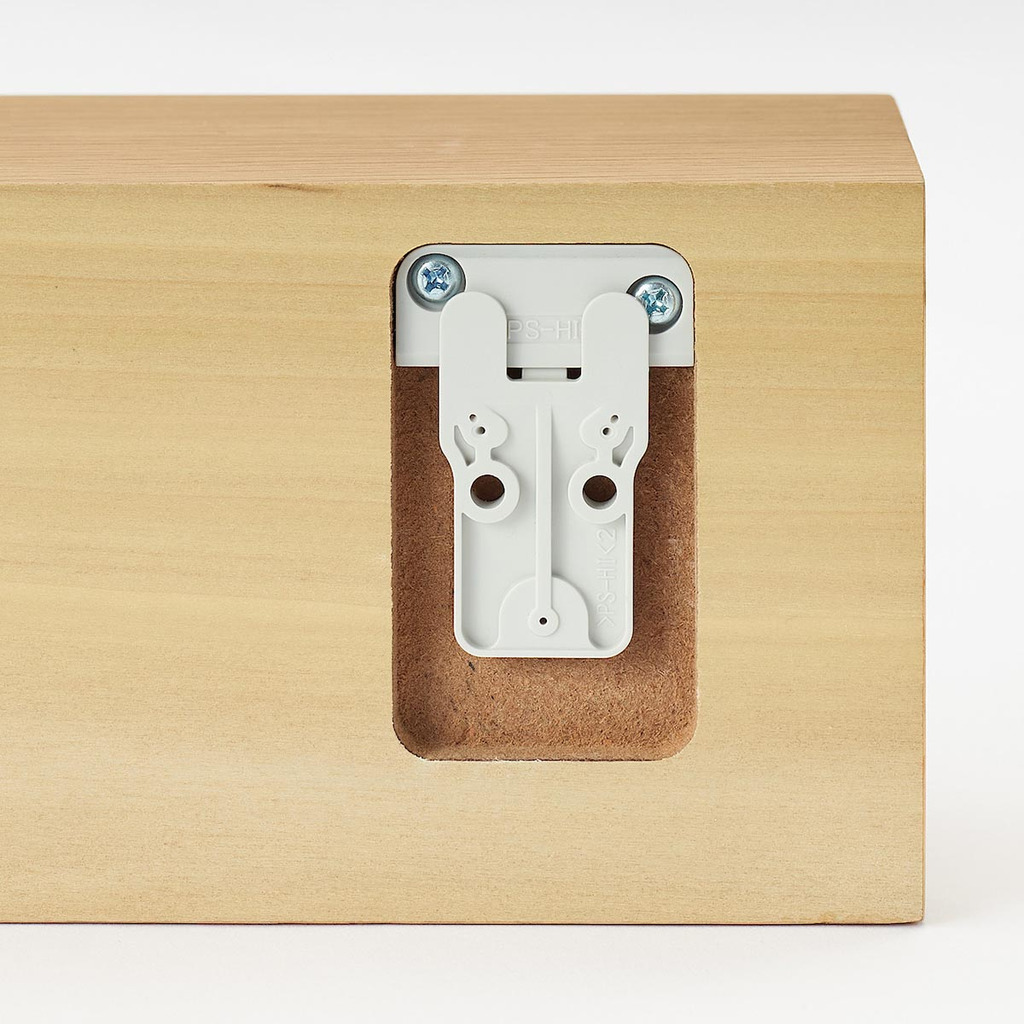 MUJI 壁掛 層架 L型