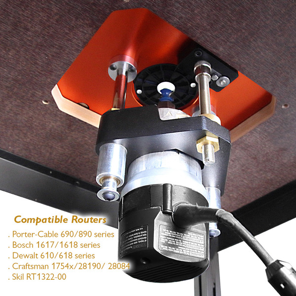 O'SKOOL | Router Lift Systems for Porter Cable, Bosch, Dewalt,Skil