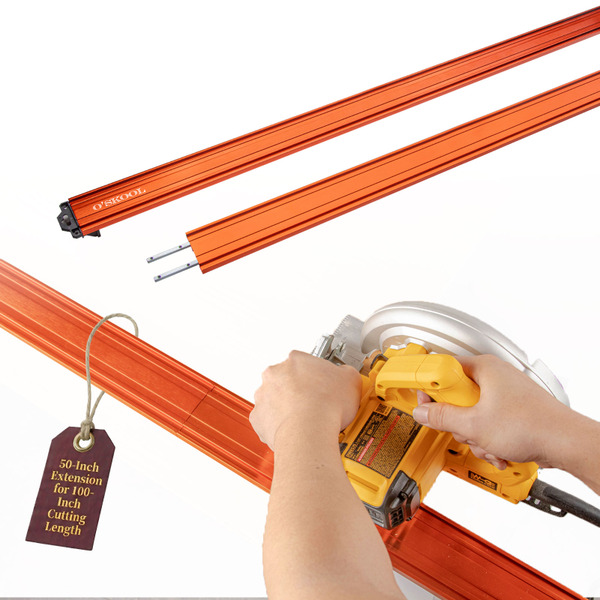 50" to 100" Straight Edge Clamp Circular Saw Guide