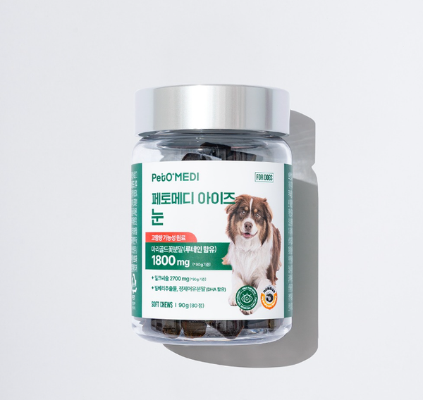 韓國 PetO' MEDI EYES｜沛多美護眼咀嚼錠 80粒