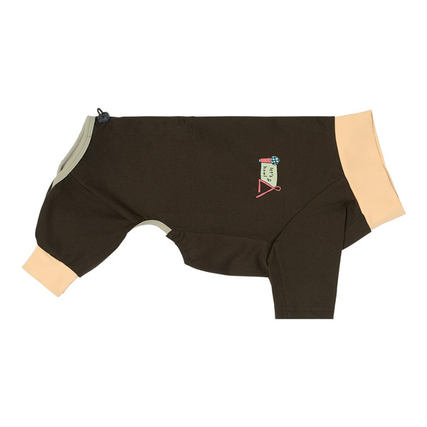 韓國 munikund｜Howl Easy Fit All In One 經典彈力四腳衣【橄欖綠】