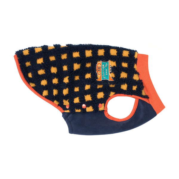 韓國 munikund｜Trum Fleece 開釦保暖背心【海軍藍】