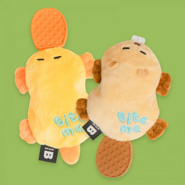 韓國BITE ME｜乳膠造型玩具【水獺/鴨嘴獸】