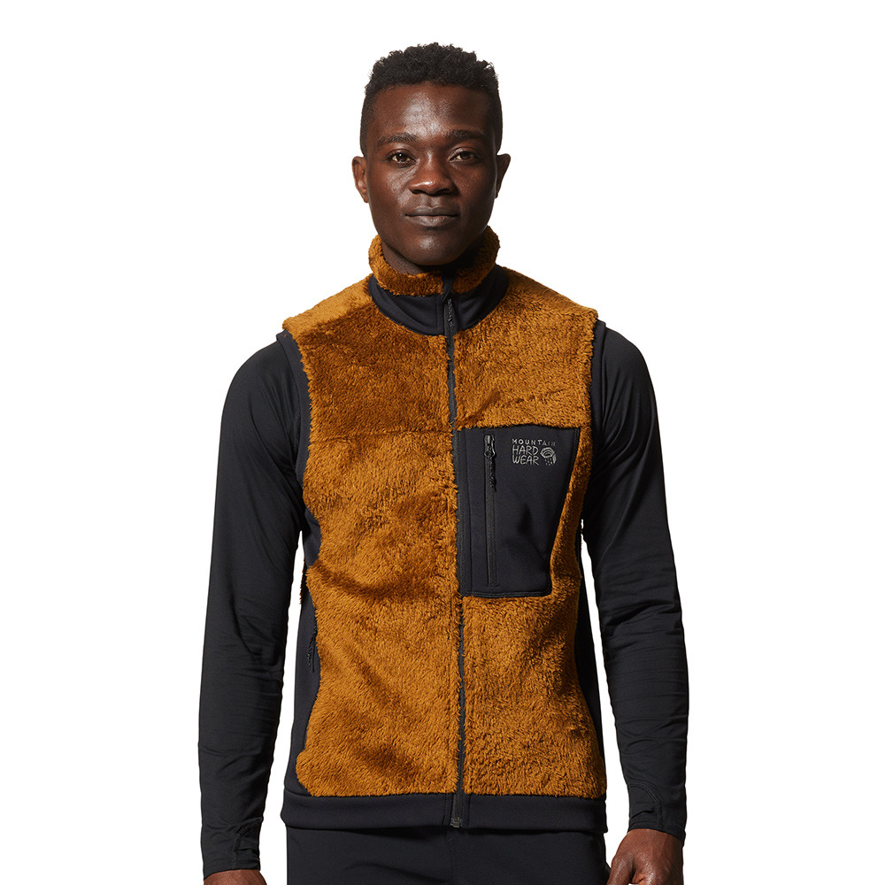 Mountain Hardwear】Polartec® High Loft™ Vest 保暖刷毛立領背心男款 