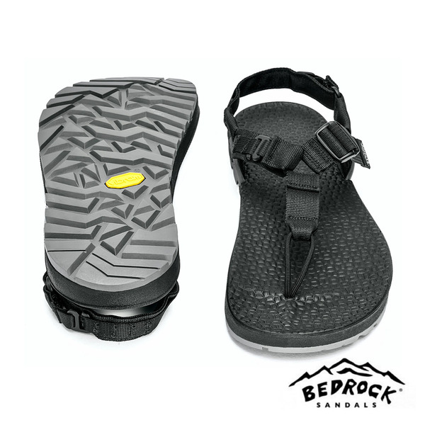 Bedrock】Cairn 3D PRO II 越野運動涼鞋中性款炭灰（Charcoal 