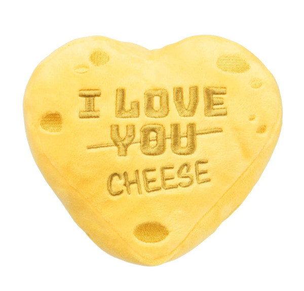 Cheese Heart - Dog Toy