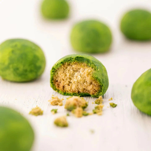 京都祇園辻利POLCOCON 抹茶雪球餅乾5入soror日本代購