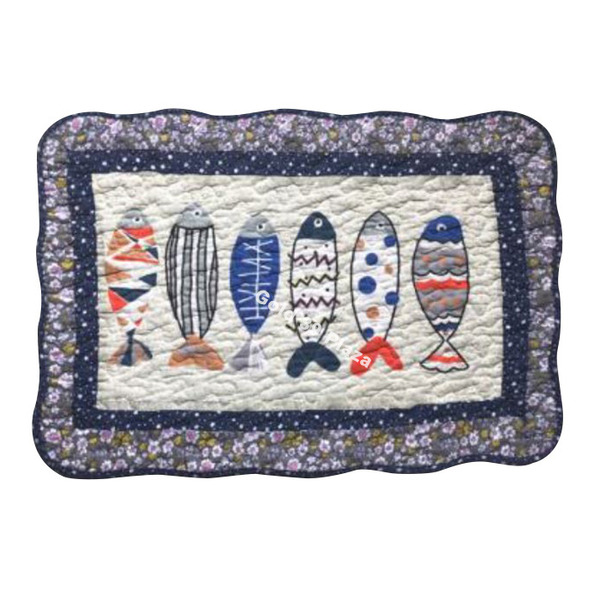 拼布止滑踏墊40x60cm(B-1003-167)