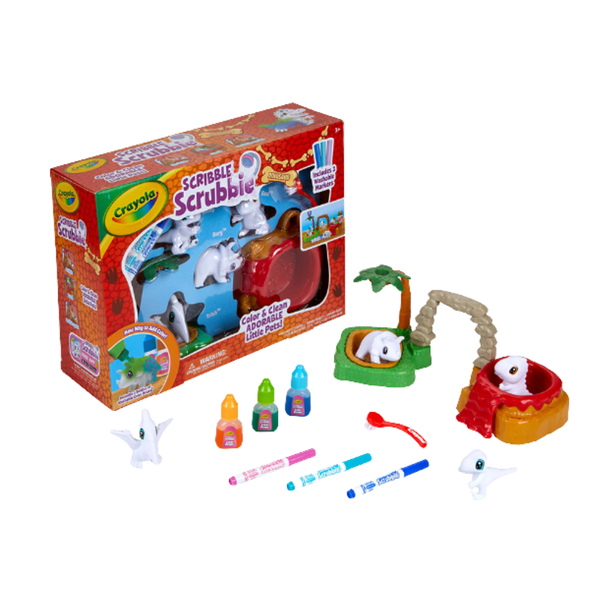 Crayola繪兒樂 彩繪百變恐龍動物套裝