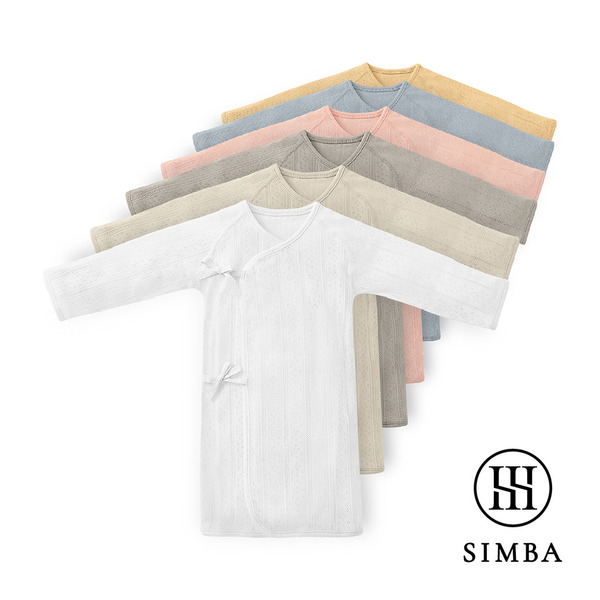 小獅王辛巴 Air Upper 透氣棉新生兒反袖肚衣加長款60cm(長袖)