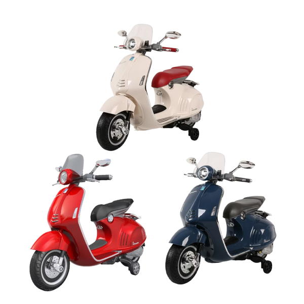 Vespa電動玩具車 電動機車騎乘玩具 廠商直送