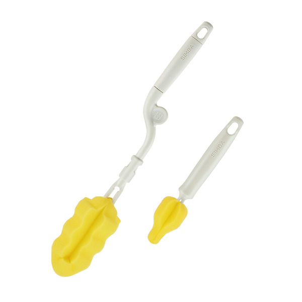 小獅王辛巴 超柔無垢海綿快拆旋轉奶瓶刷/奶嘴刷/替換刷頭