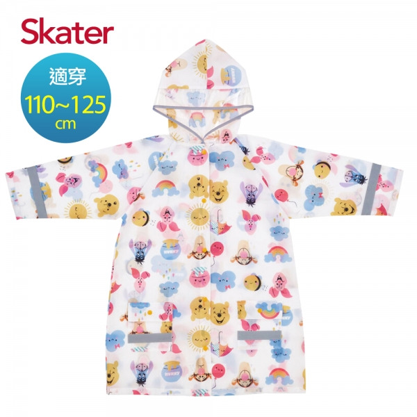 Skater 背包型兒童雨衣 維尼 110-125cm