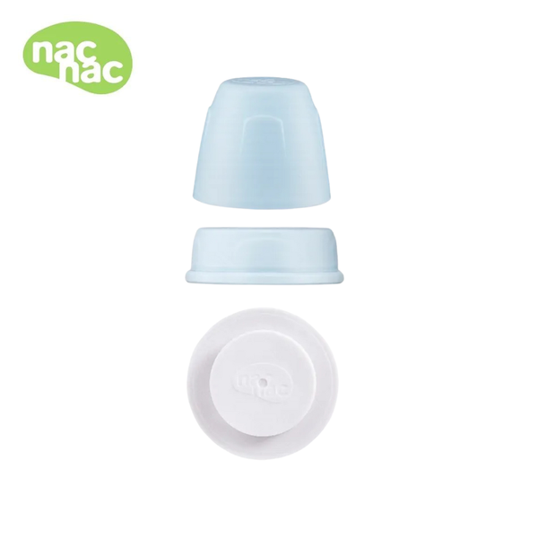 nac nac 妍心PPSU瓶中上蓋+儲物片組 海洋藍(售止)