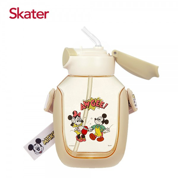 Skater 6DX吸管水壺(530ml) 米奇Cooking