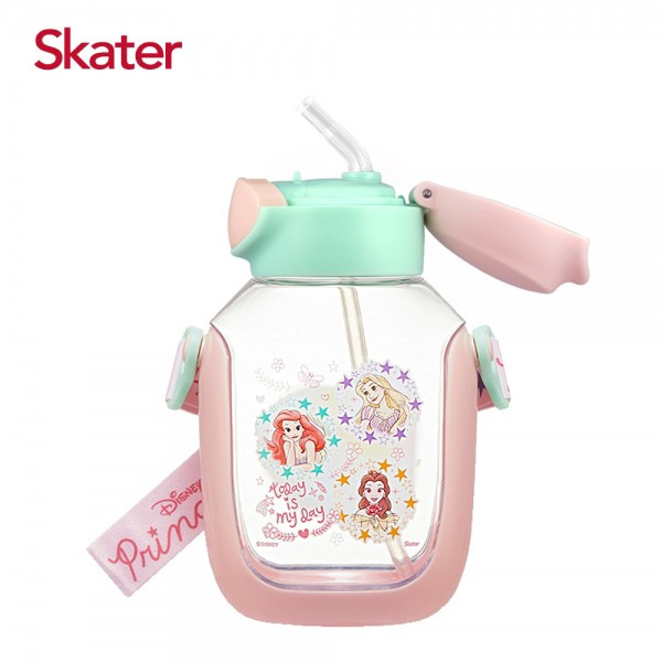 Skater 6DX吸管水壺(530ml) 迪士尼公主