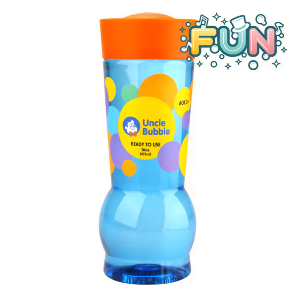 安可堡Uncle Bubble 七彩連續泡泡水16oz