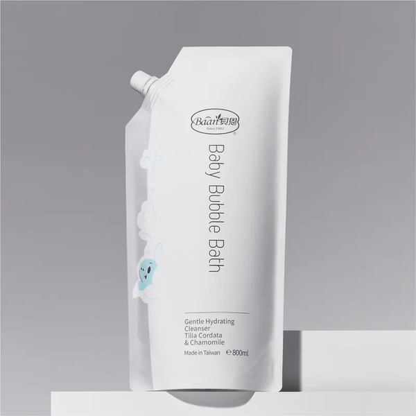 貝恩 嬰兒泡泡香浴露補充包 800ml