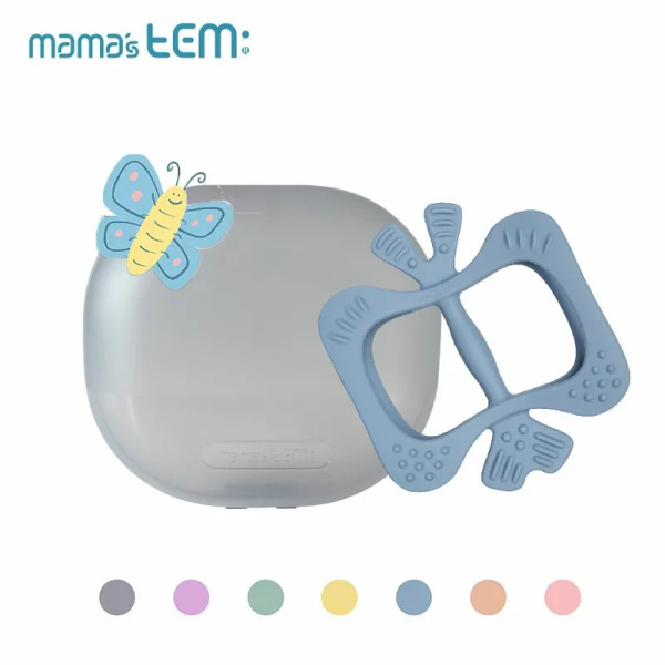 MAMA's TEM 胖蝴蝶固齒器-贈輕量泡泡盒 6M+