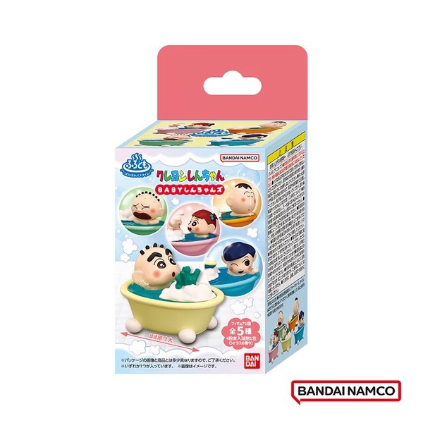 BANDAI 《BATH FRIENDS》蠟筆小新小BABY公仔入浴劑 (限量)(隨機出貨)
