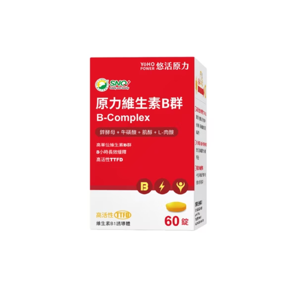 悠活原力 原力B群長效緩釋錠(60入/瓶)