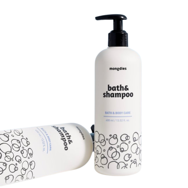 4/13-4/19 mongdies 燕麥益生菌寶寶洗髮沐浴乳兩入