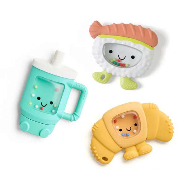 美國Itzy Ritzy 彩珠固齒器(多款可選)