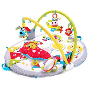 以色列Yookidoo 動物好朋友三階段健力遊戲墊