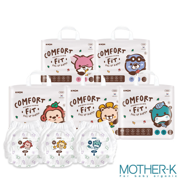 MOTHER-K  COMFORT FIT 雲柔鎖水紙尿布/玩睡褲(體驗包)1片