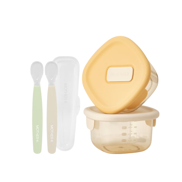 MOTHER-K  HUG PPSU耐熱副食品保鮮盒 2入組