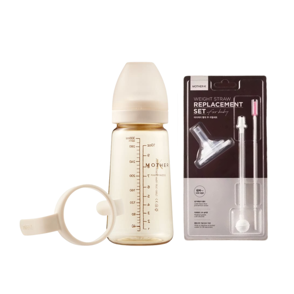 MOTHER-K 精粹晨曦白奶瓶水杯替換組