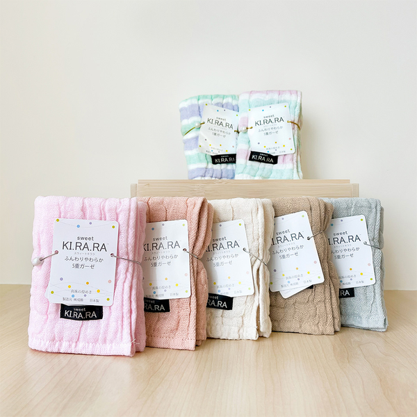 KIRARA 日本五重珍珠紗手帕