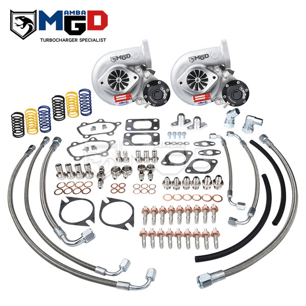 GTX 日産 GT-R RB26DETT TD05H-18G ツインターボチャージャー （9 ブレードタービンホイール）