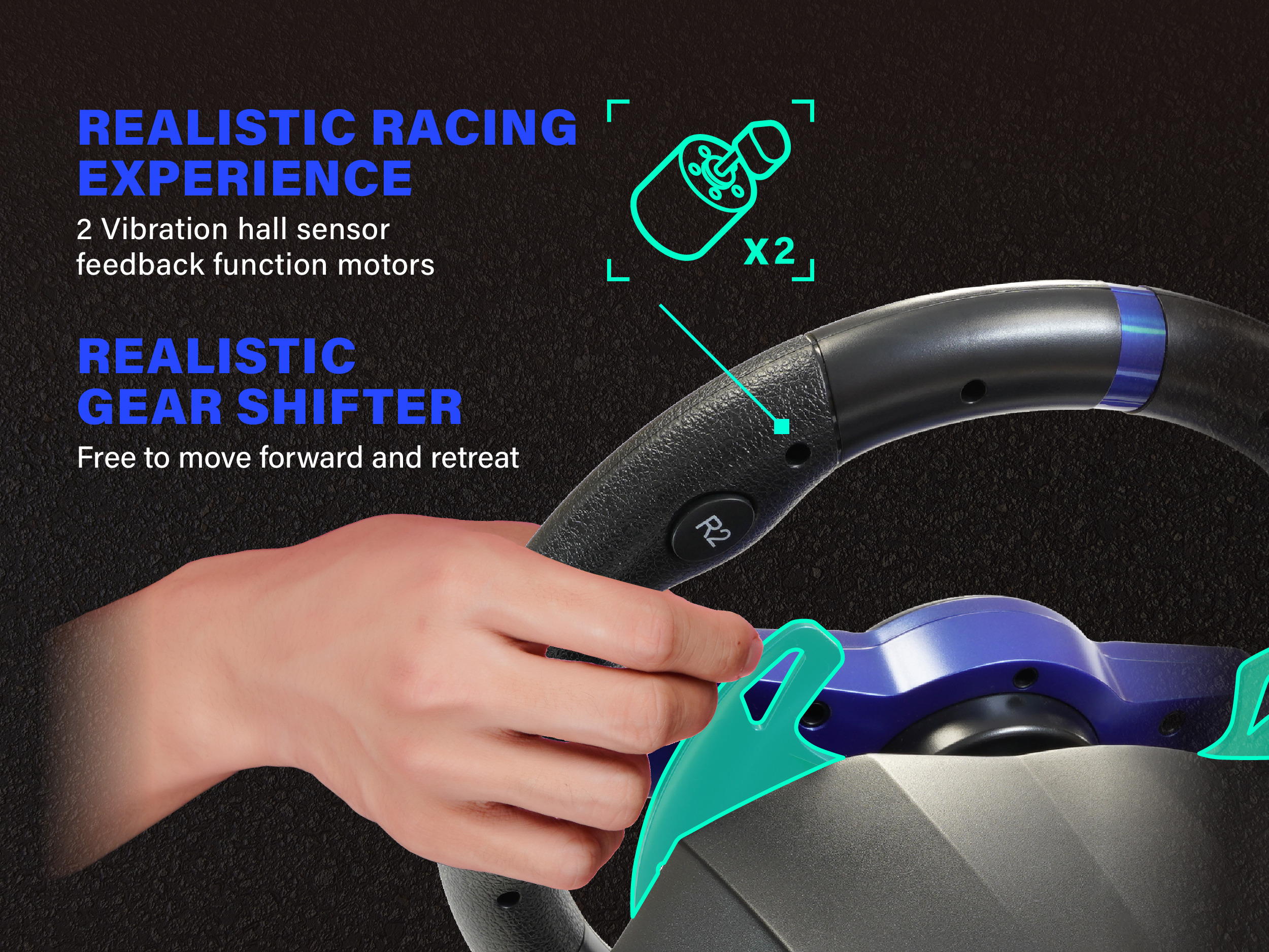Megamax Wheel M111 Racing Steering Wheel MEGACOM Shop