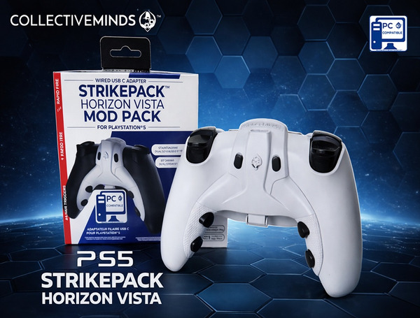 Collective Minds STRIKEPACK HORIZON™ VISTA for Standard Dual Sense PlayStation 5 Controllers
