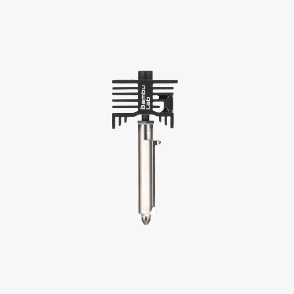 【Bambu Lab H2/P2S共用】0.4mm鎢鋼噴頭前段總成