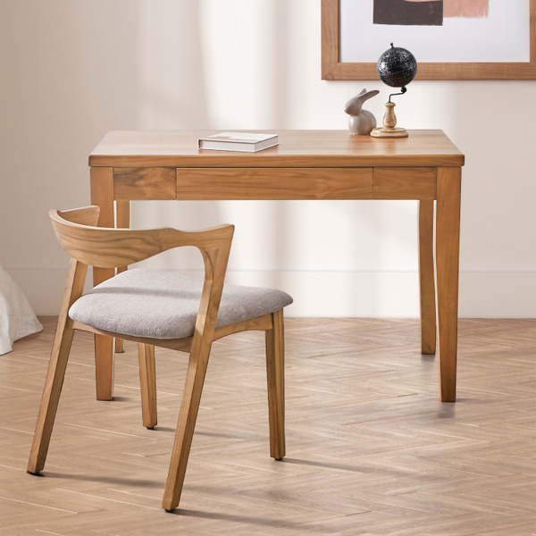 錐形腳一抽書桌