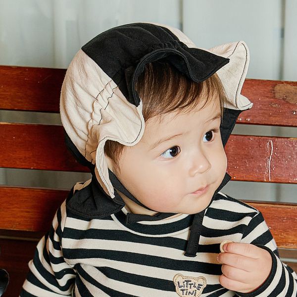 Little Tini｜黑白鄉間睡帽