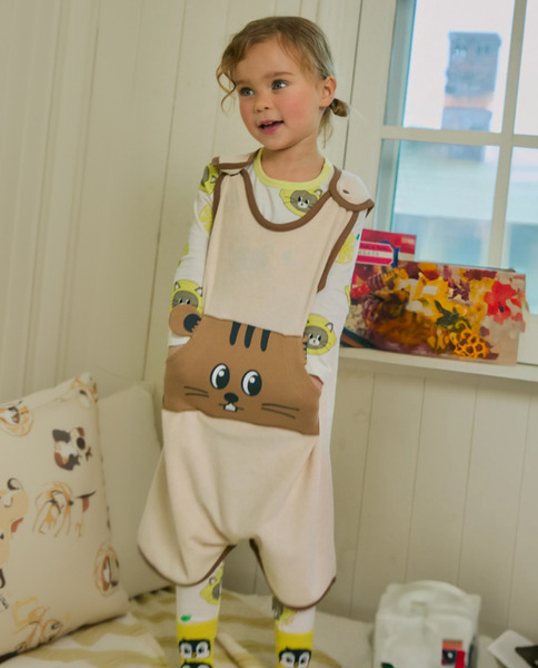 Rototobebe｜可可愛愛袋鼠房踢被(兩色)