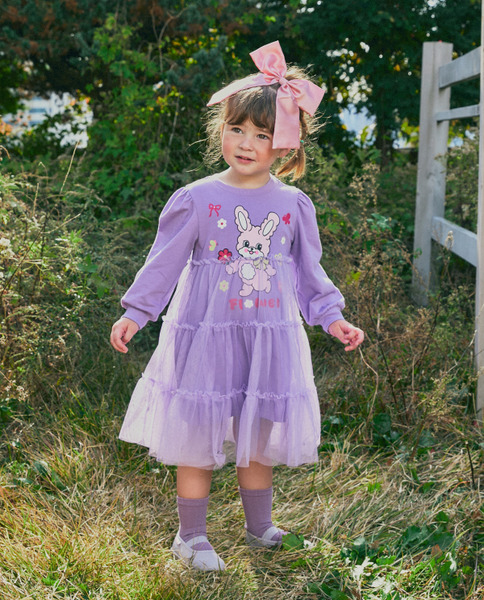 Rototobebe｜雀躍兔澎澎連身裙