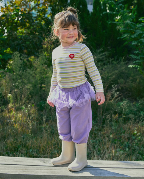 Rototobebe｜紗紗分層造型褲(2色)