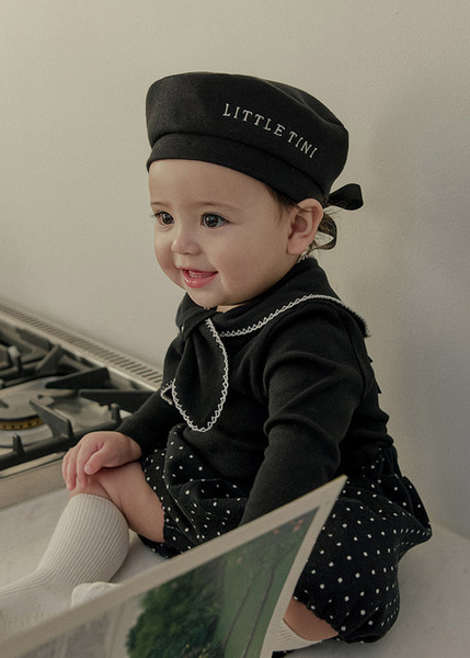 Little Tini｜滾邊領巾(2色)