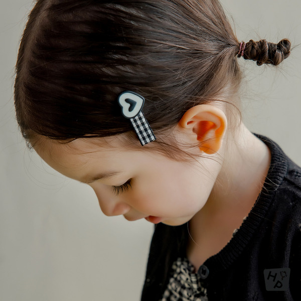 Happy Prince｜黑心鈕扣髮夾