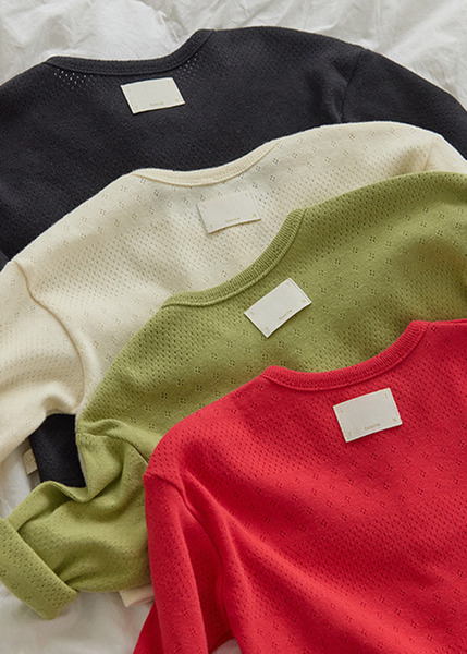 Little Tini｜防曬洞洞外套